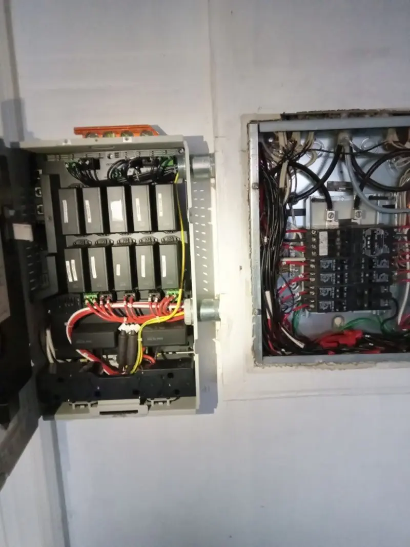 Electrical panel upgrade completed for Indoor Lighting Installation in Keokuk